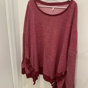 Maurice’s pullover with side ties